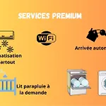 Le Genova Clim, Wifi, Proche Gare شقة *